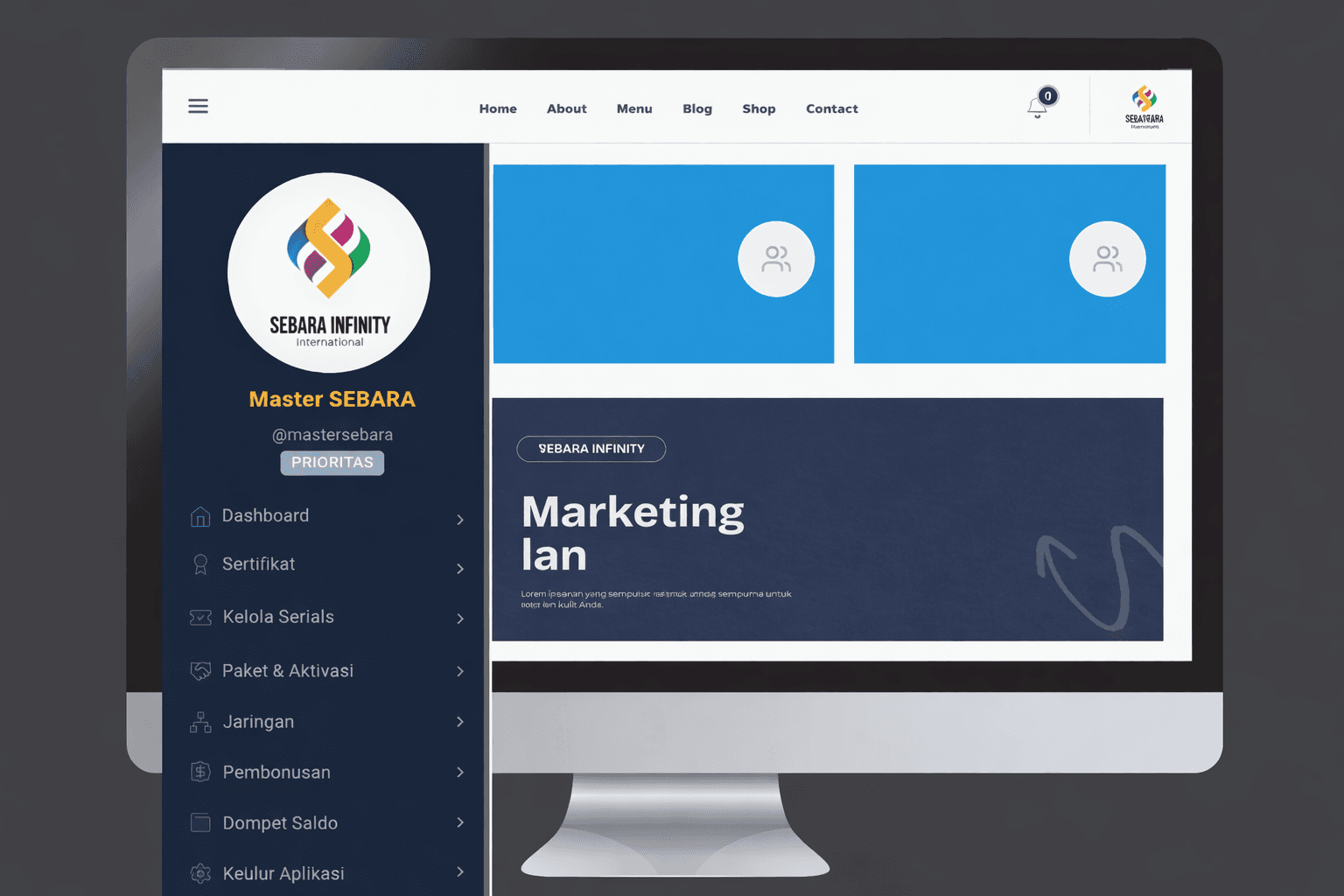 Web Aplikasi MLM / Membership