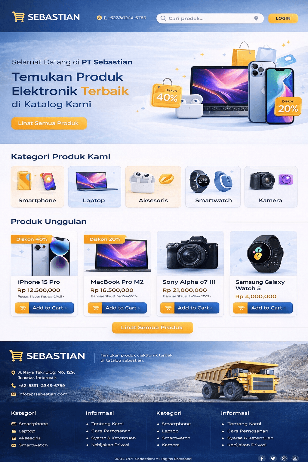 Mini E-Commerce Catalog