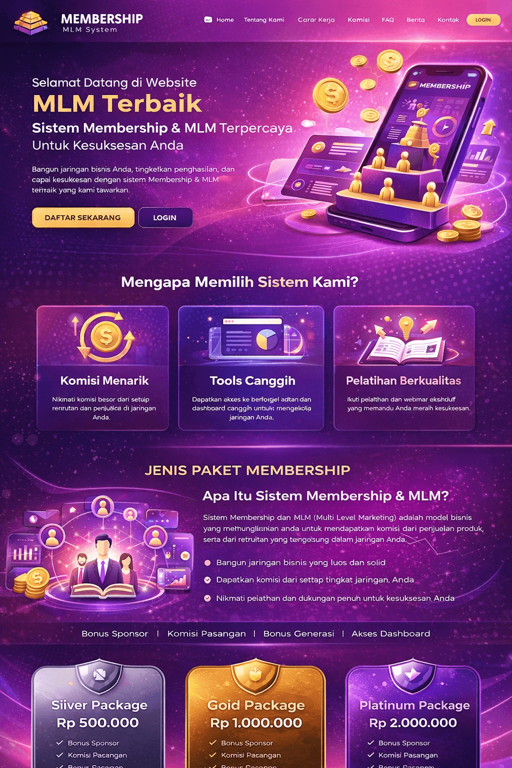 Membership / MLM System