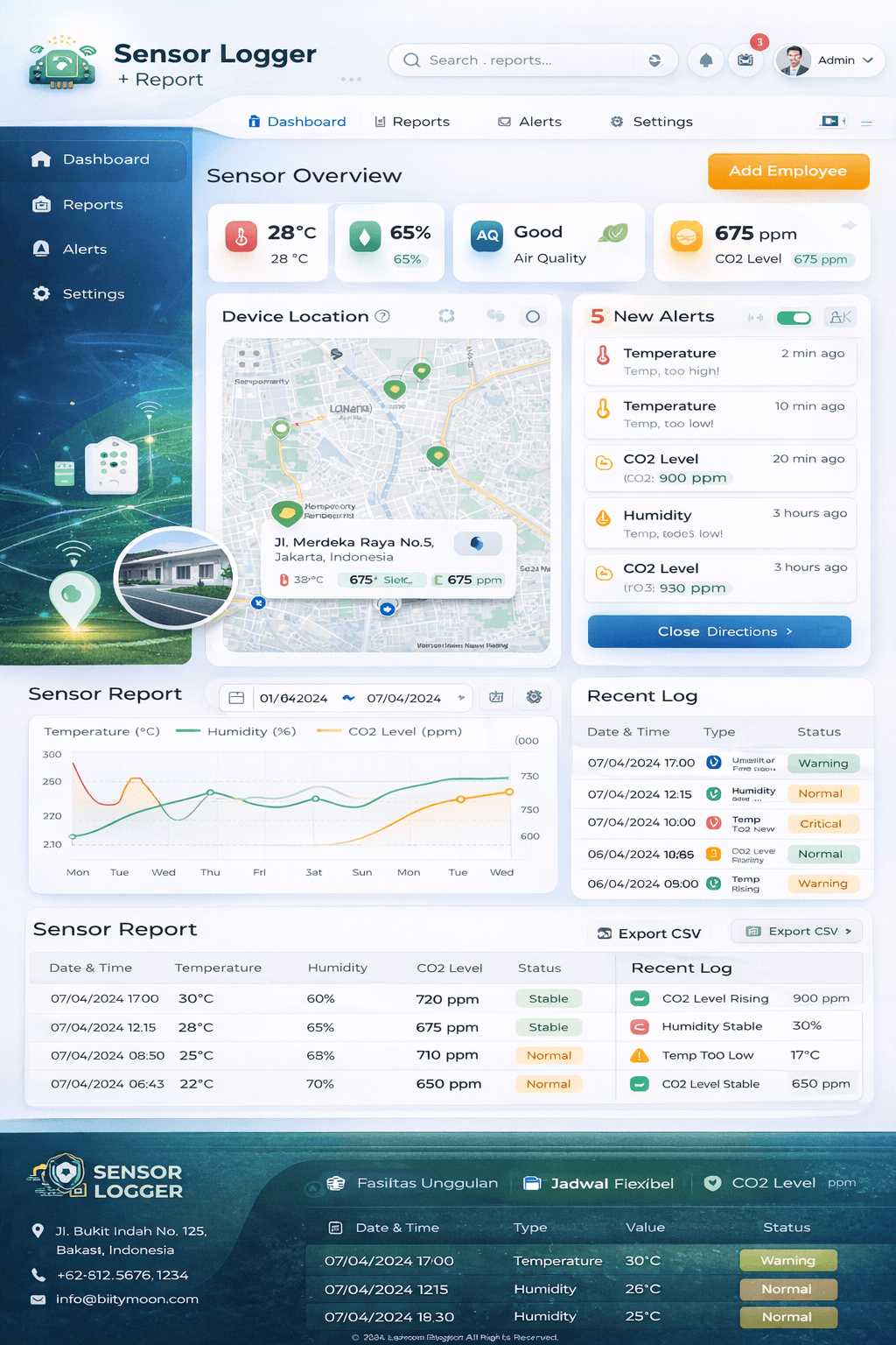 Sensor Logger + Report